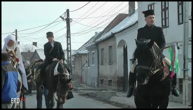 The winter funeral in Racoșul de Sus