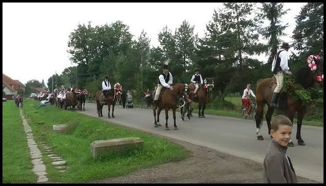 Conform vechiului obicei - sărbătoarea recoltei în Vârghiș