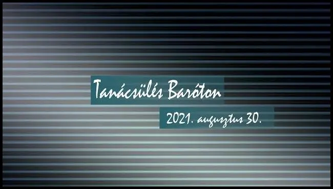 Ședință extraordinară de consiliu la Baraolt, 30 august 2021.