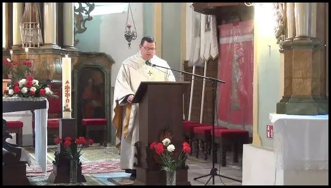 Sfințirea grâului, Liturghia Parohiei Catolice Baraolt.