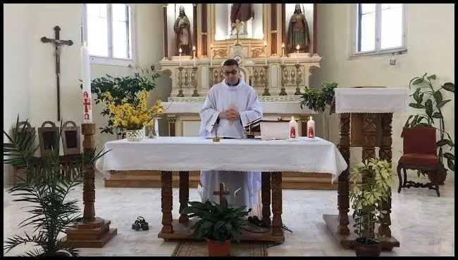 Liturghia de Paște a Parohiei Catolice Micloșoara