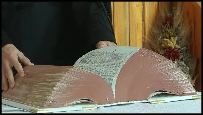 Biblia din Vizsoly contemporană pentru Biserica Reformată Aita Seacă