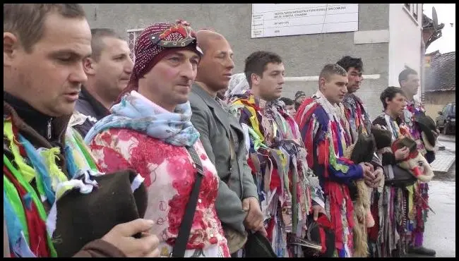 Carnival funeral in Belin 2017